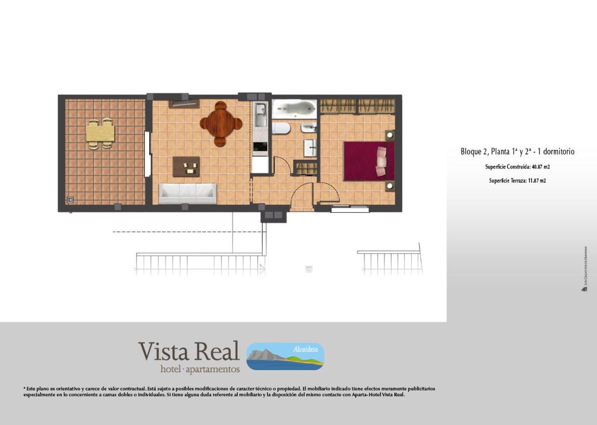 Apartamentos Vista Real Алькаідеса Екстер'єр фото